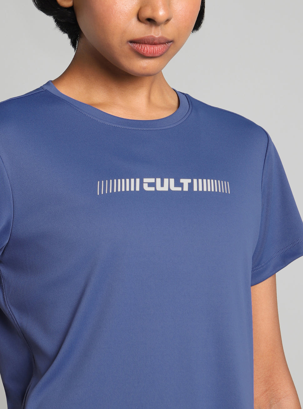 Women's Blue Everyday Performance T-shirt