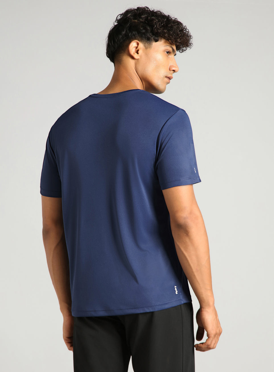 Men's Black Warm Up Training T-shirt