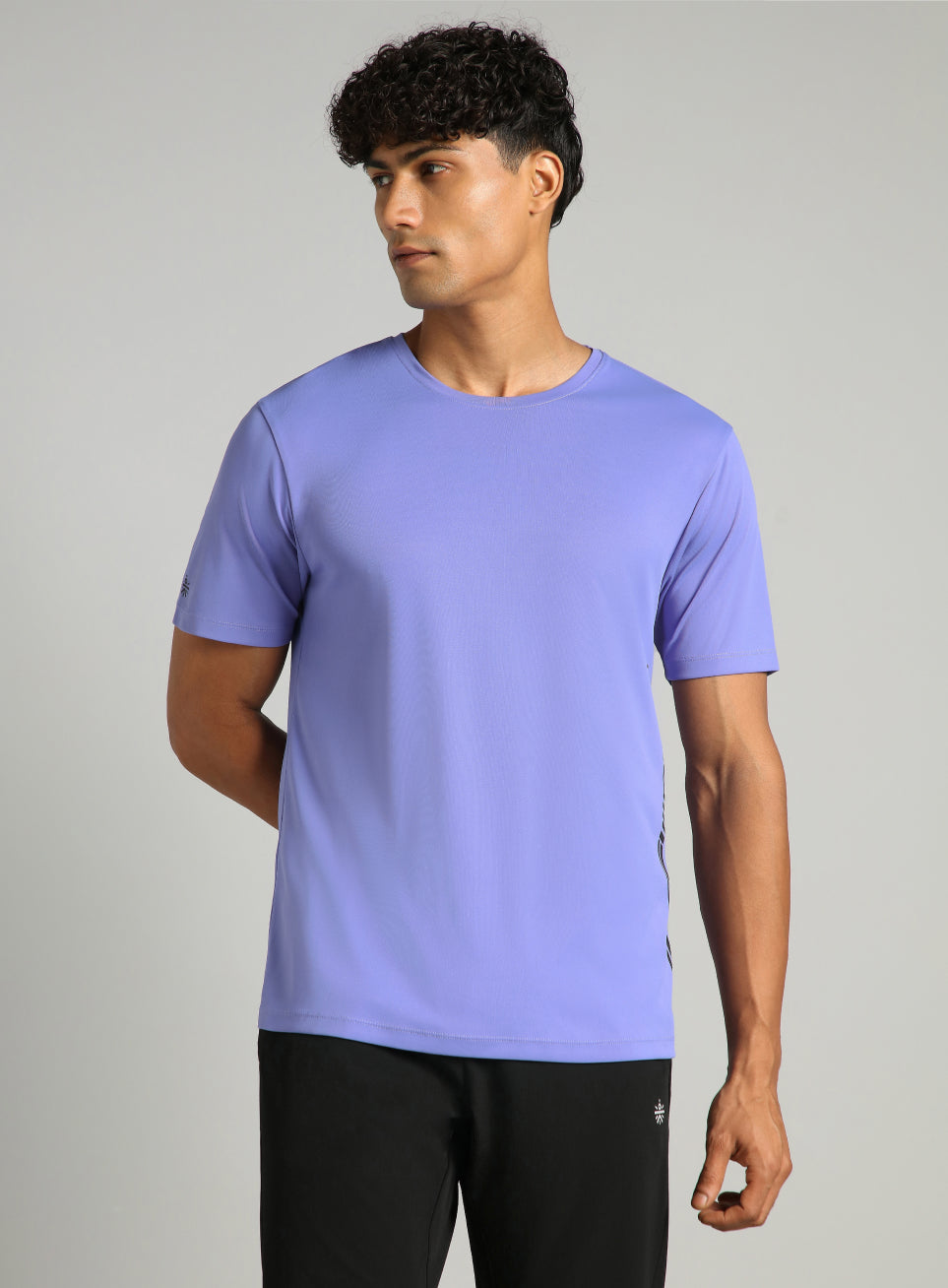 Men's Navy Warm Up Training T-shirt