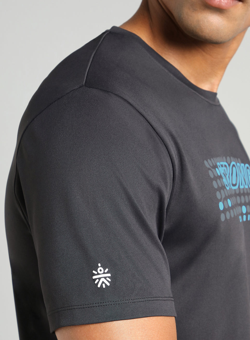 Men's Black Train Stronger T-shirt