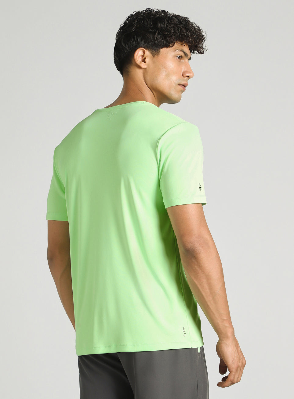 Men's Lime Train Stronger T-shirt
