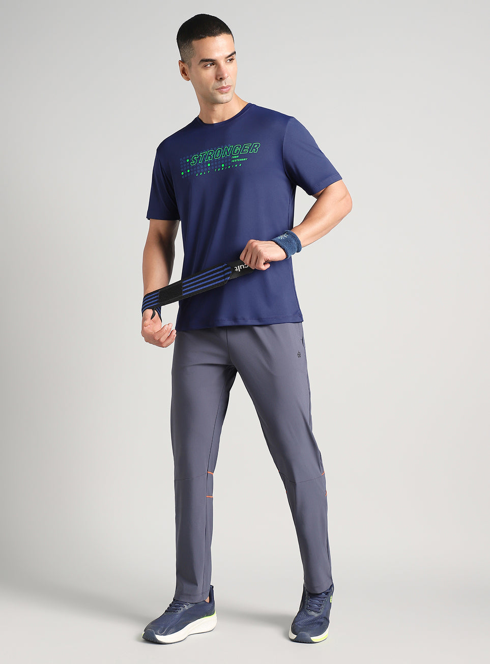 Men's Navy Train Stronger T-shirt