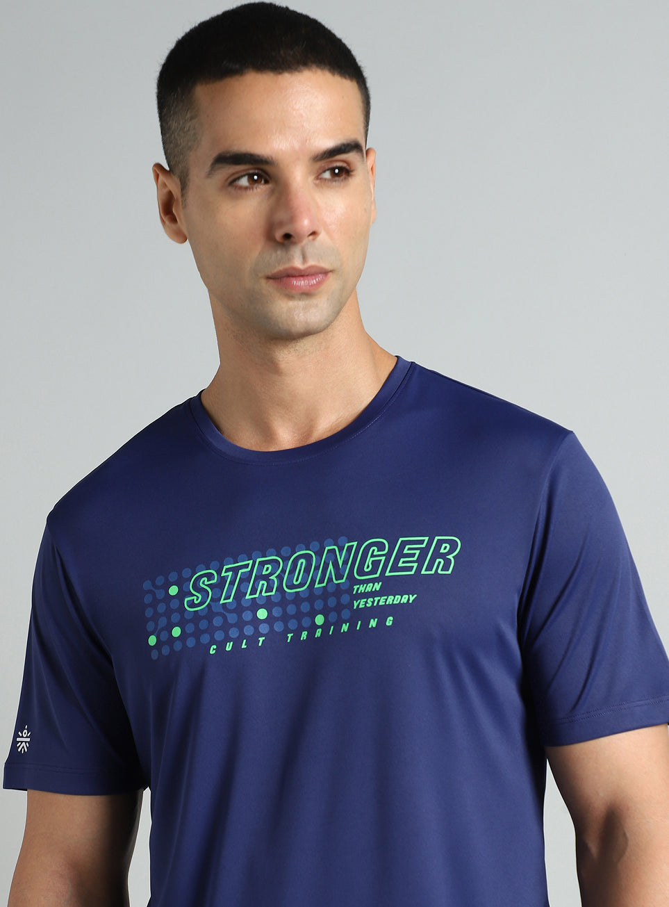 Men's Navy Train Stronger T-shirt
