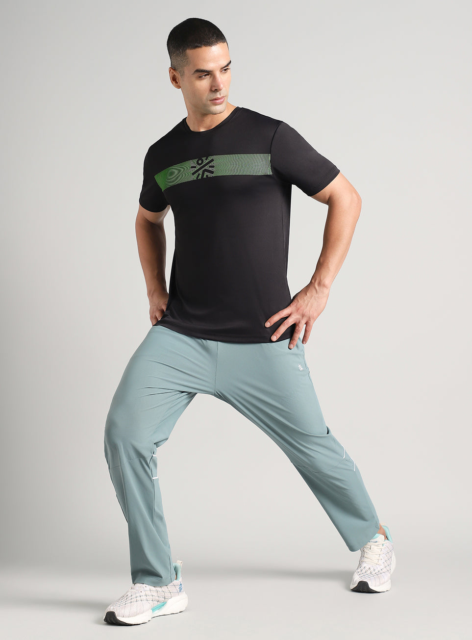 Men's Black Power Move Training T-shirt