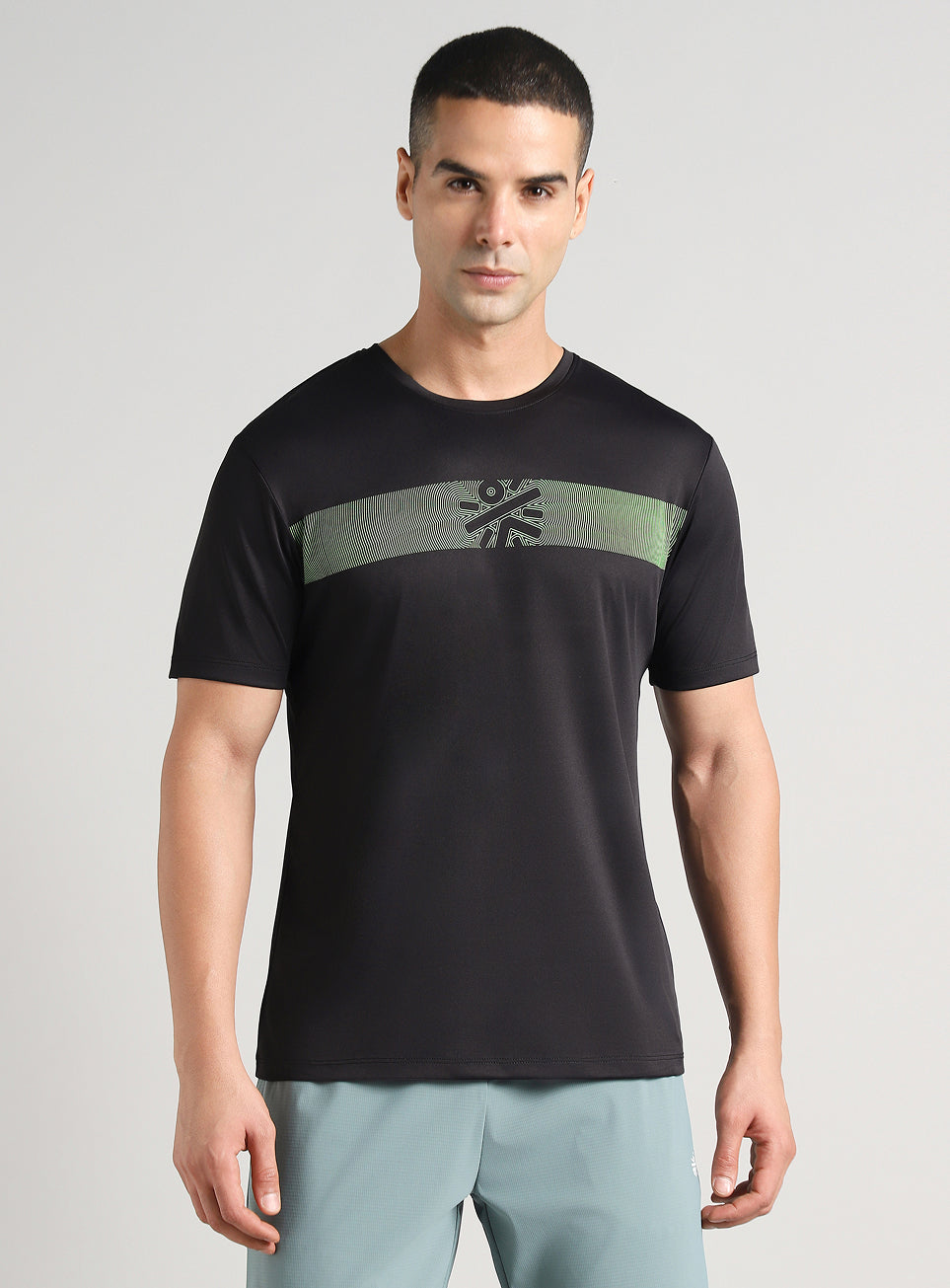 Men's Black Power Move Training T-shirt