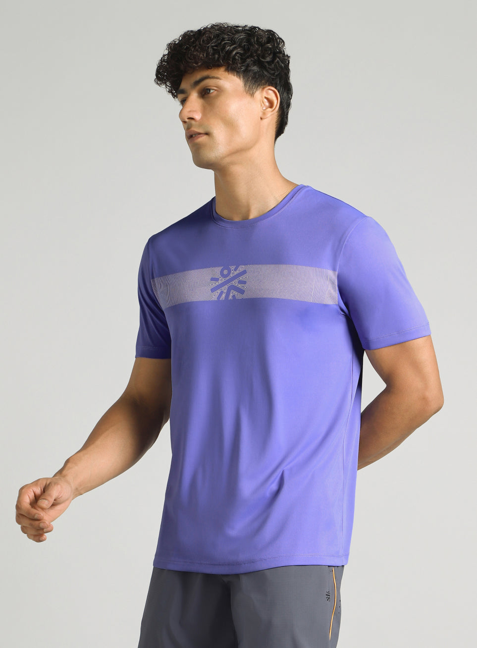 Men's Blue Power Move Training T-shirt