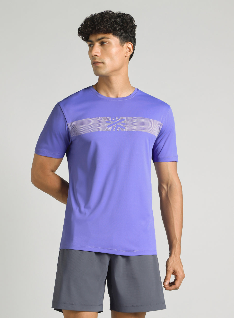 Men's Blue Power Move Training T-shirt