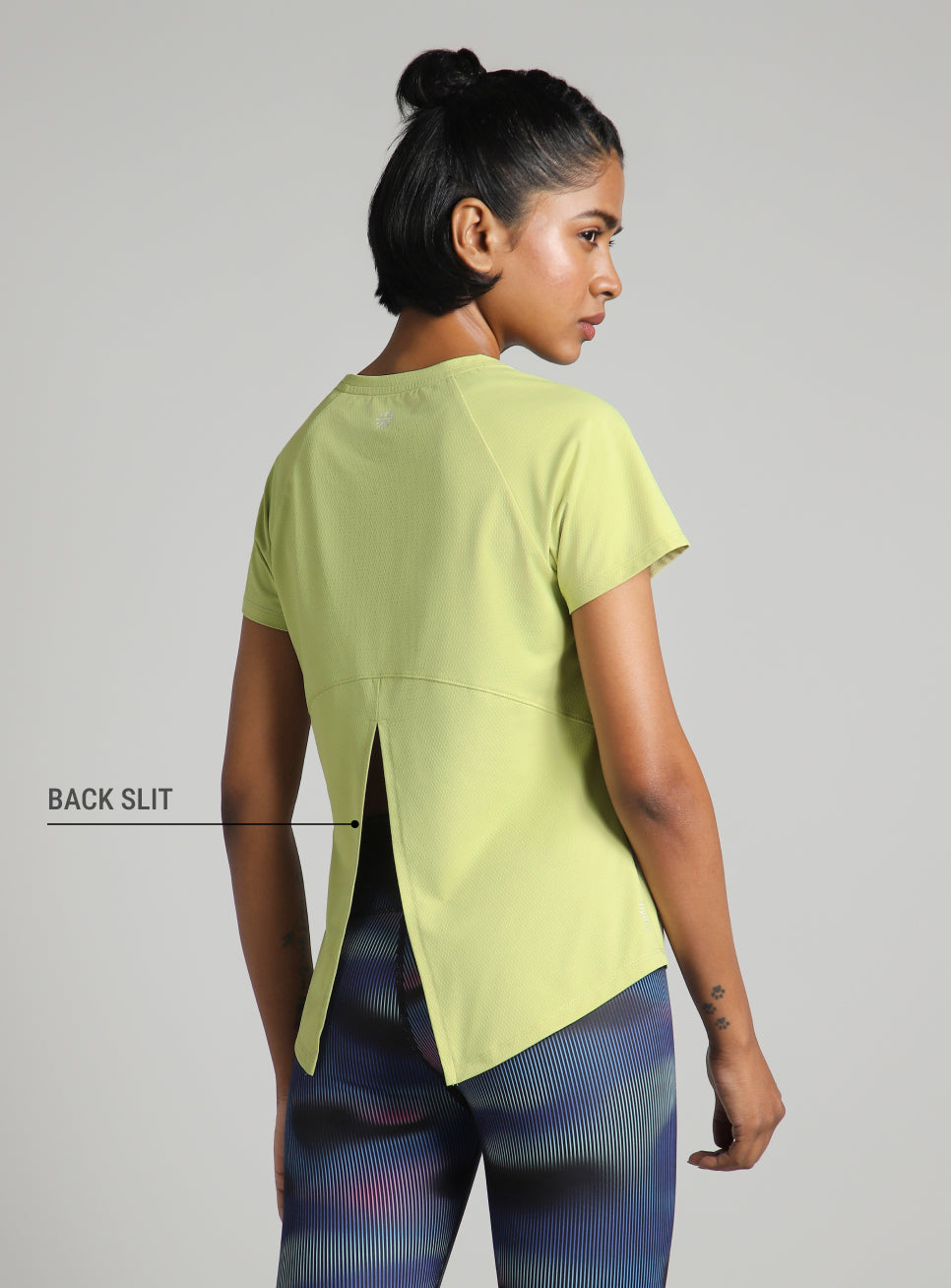 Women's Green Flow HIIT Top