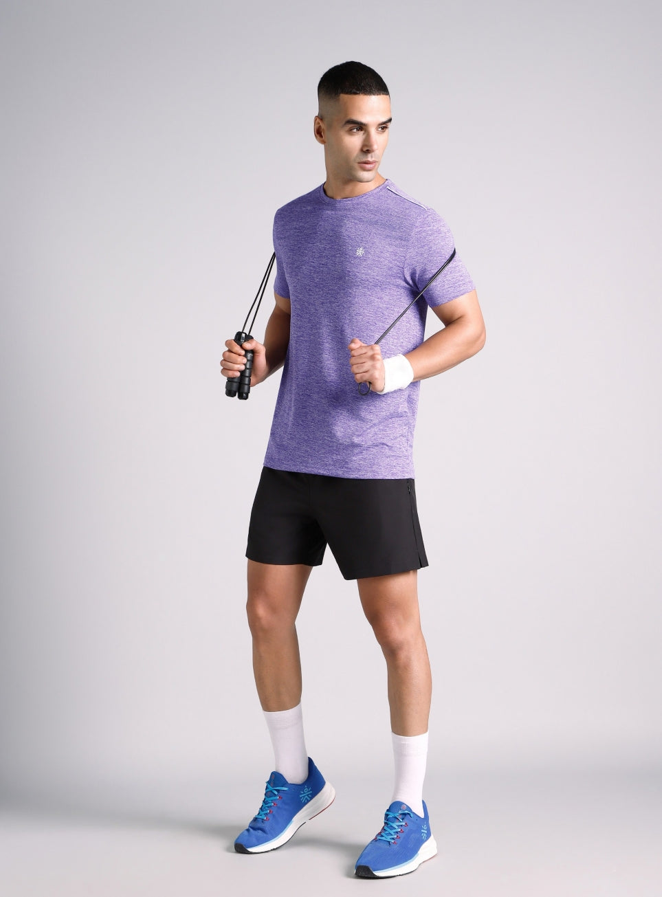 Men's Move All Day Purple Comfortech T-shirt