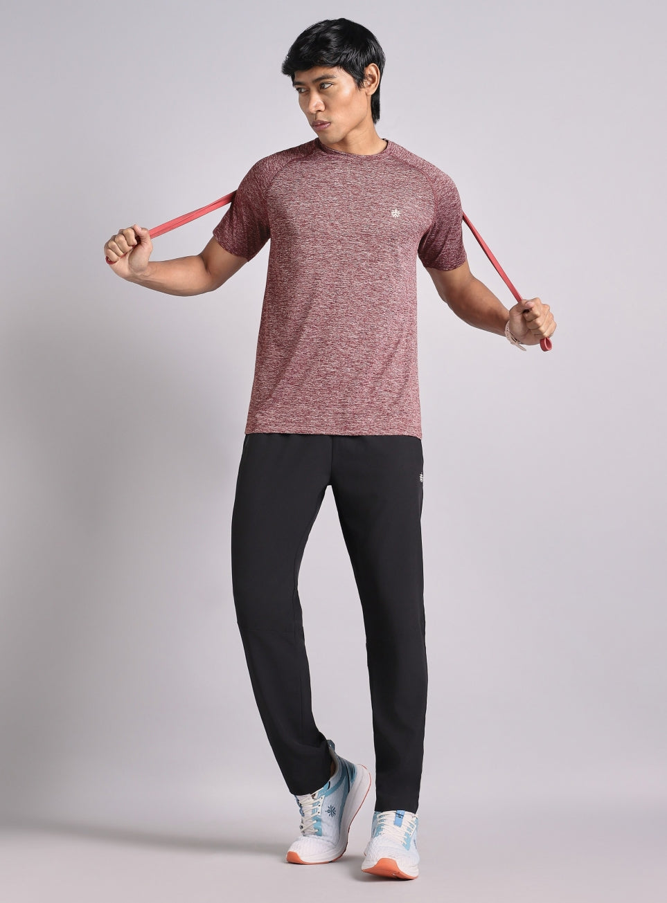Men's Plum Train All Day COMFORtech T-shirt