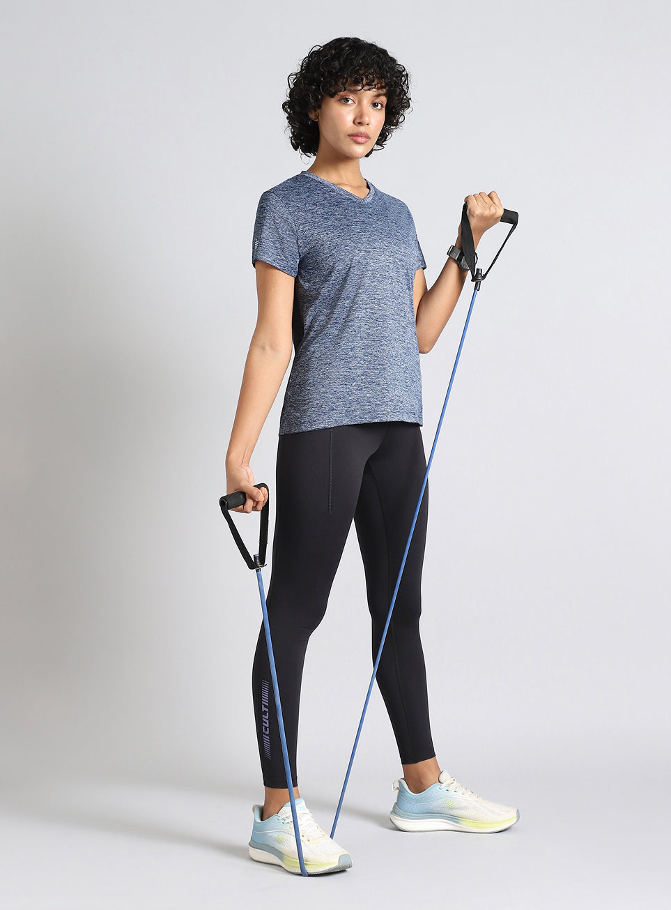 Women's Blue Cult Ulitmate Training COMFORtech V-Neck T-shirt