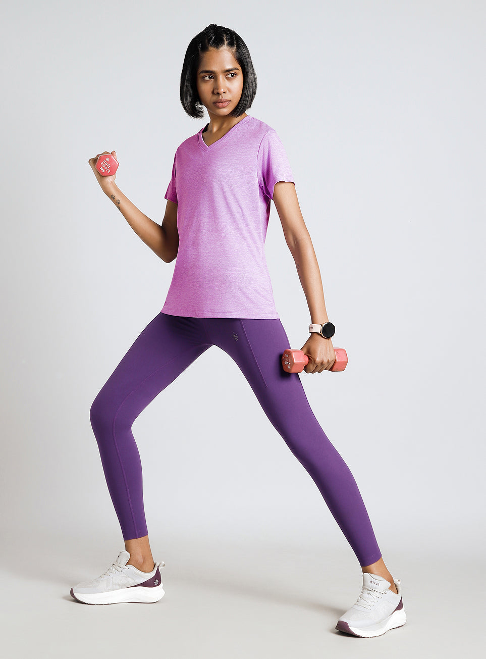 Women's Purple Cult Ulitmate Training COMFORtech™ V-Neck T-shirt