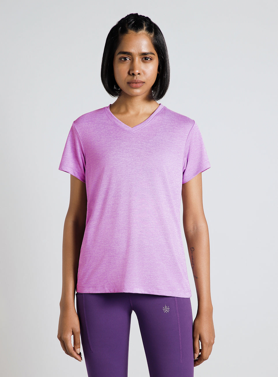 Women's Purple Cult Ulitmate Training COMFORtech™ V-Neck T-shirt