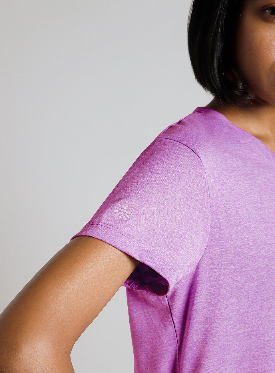 Women's Purple Cult Ulitmate Training COMFORtech™ V-Neck T-shirt