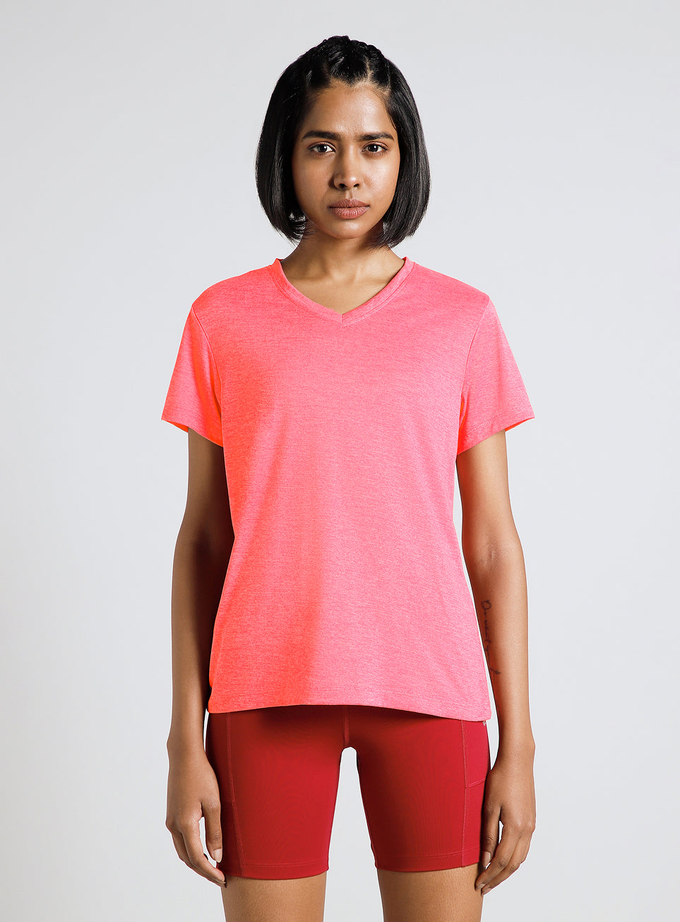 Women's Pink Cult Ulitmate Training COMFORtech™ V-Neck T-shirt