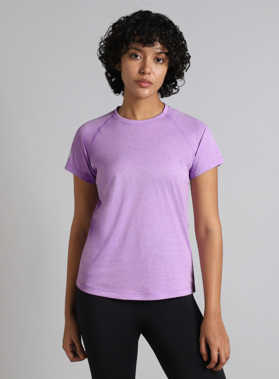 Women's Muscle Flex Purple COMFORtech T-shirt