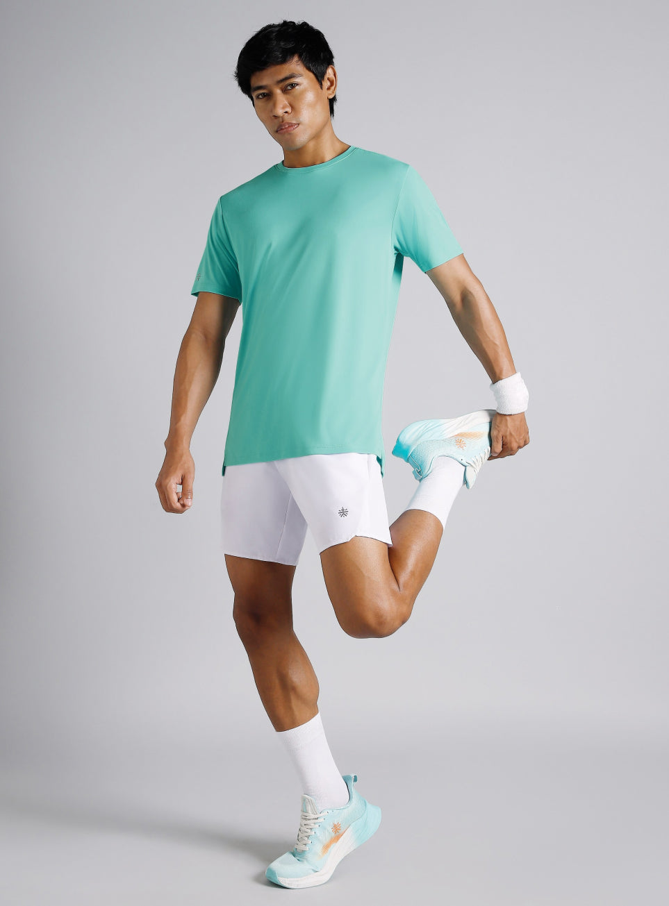 Men's Runner's Blue Essential T-shirt