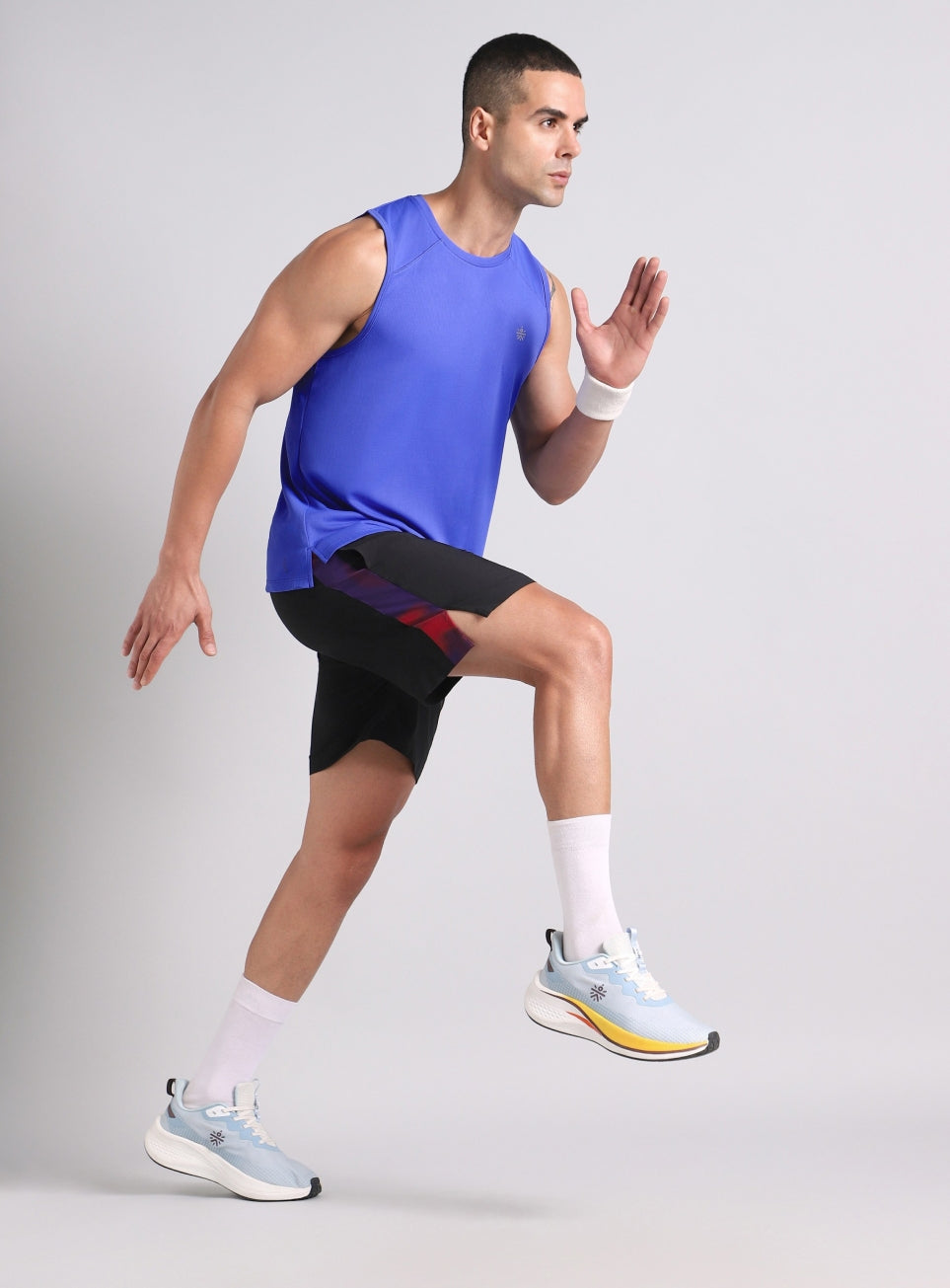 Men's Blue Running Pro Tank