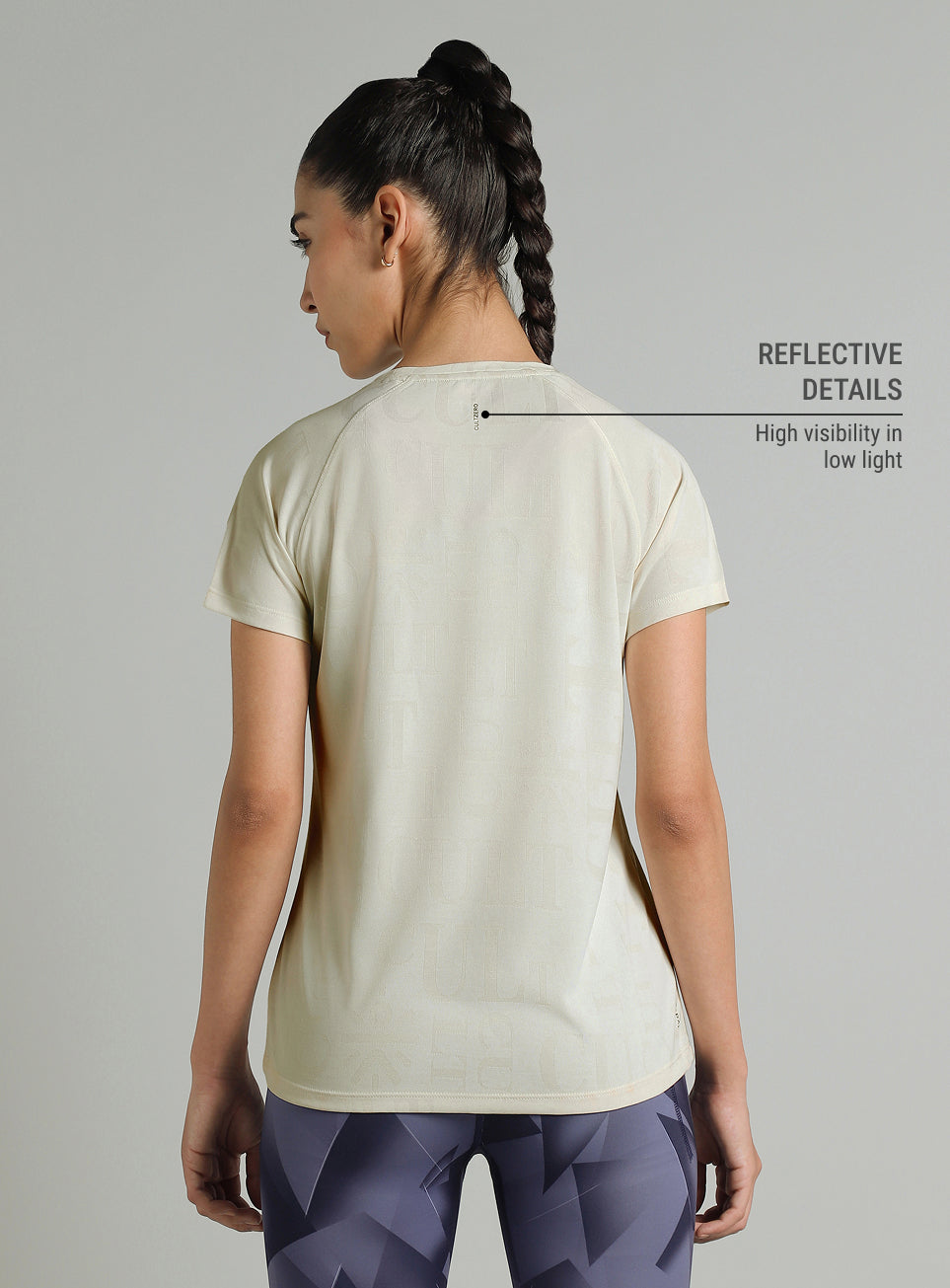 Women's Off White CULT ZERO Knit Tech Running T-shirt