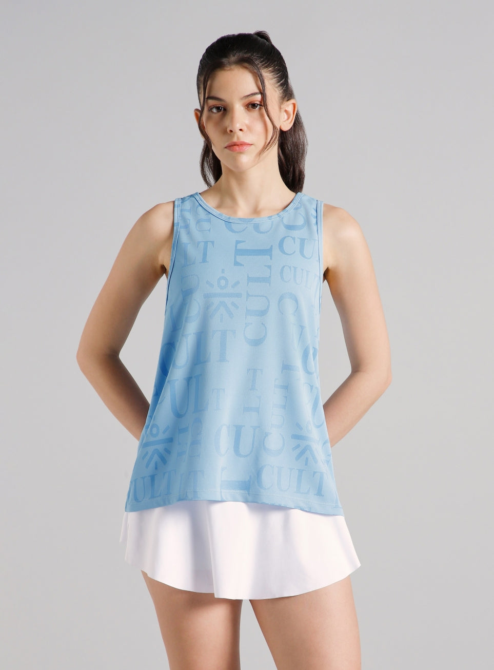 Women's Blue CULT ZERO Striders Tank