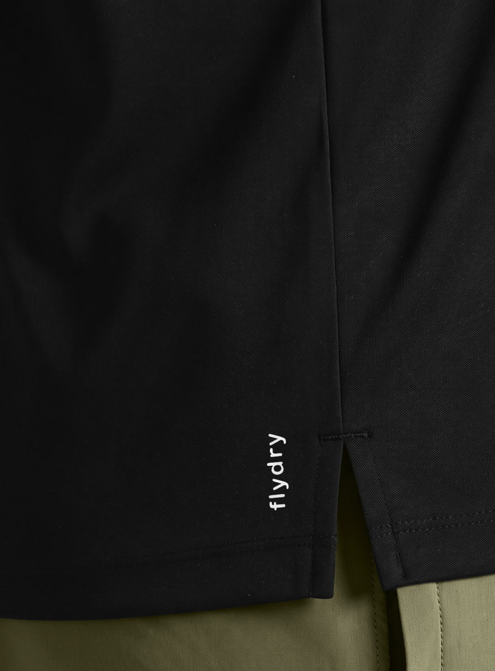 Men's Black Pop Up Training Essential Plus Size T-shirt