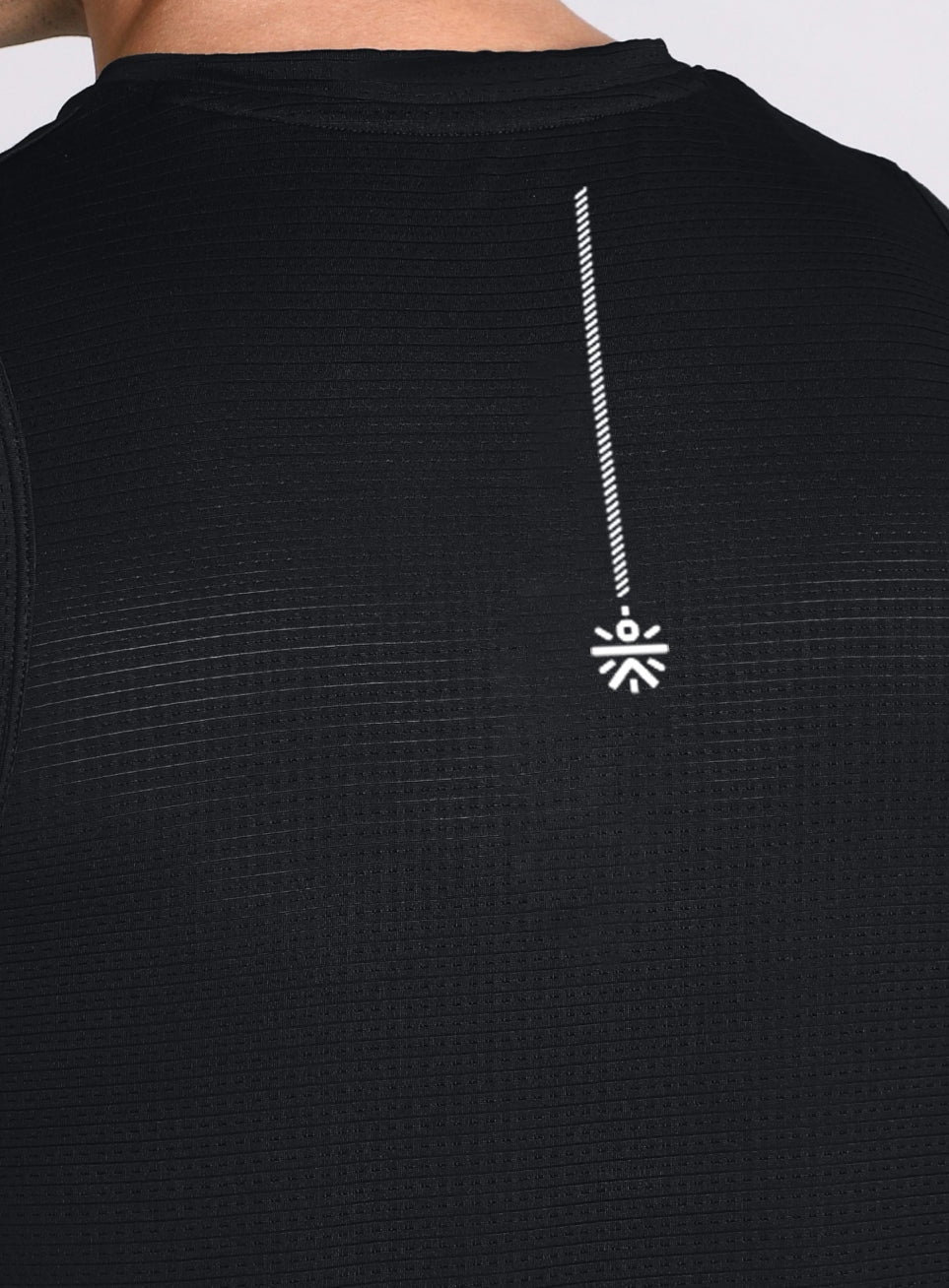 Men's Black Training Essential Plus size Tank