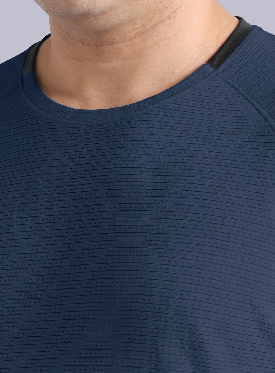 Men's Navy Ultra Runner's Technical Knit Plus Size T-shirt