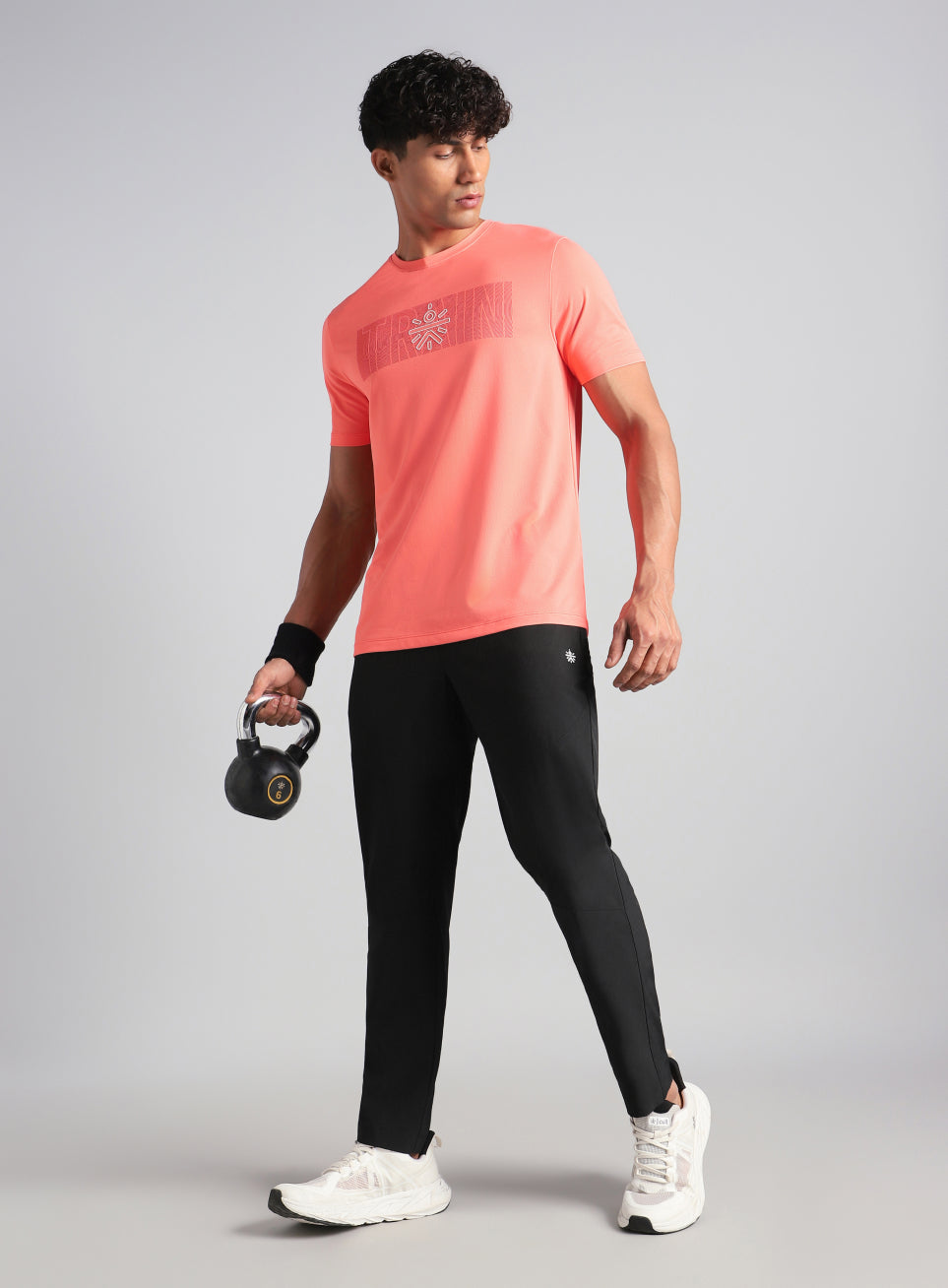 Men's Black Core Sculpt Trackpants