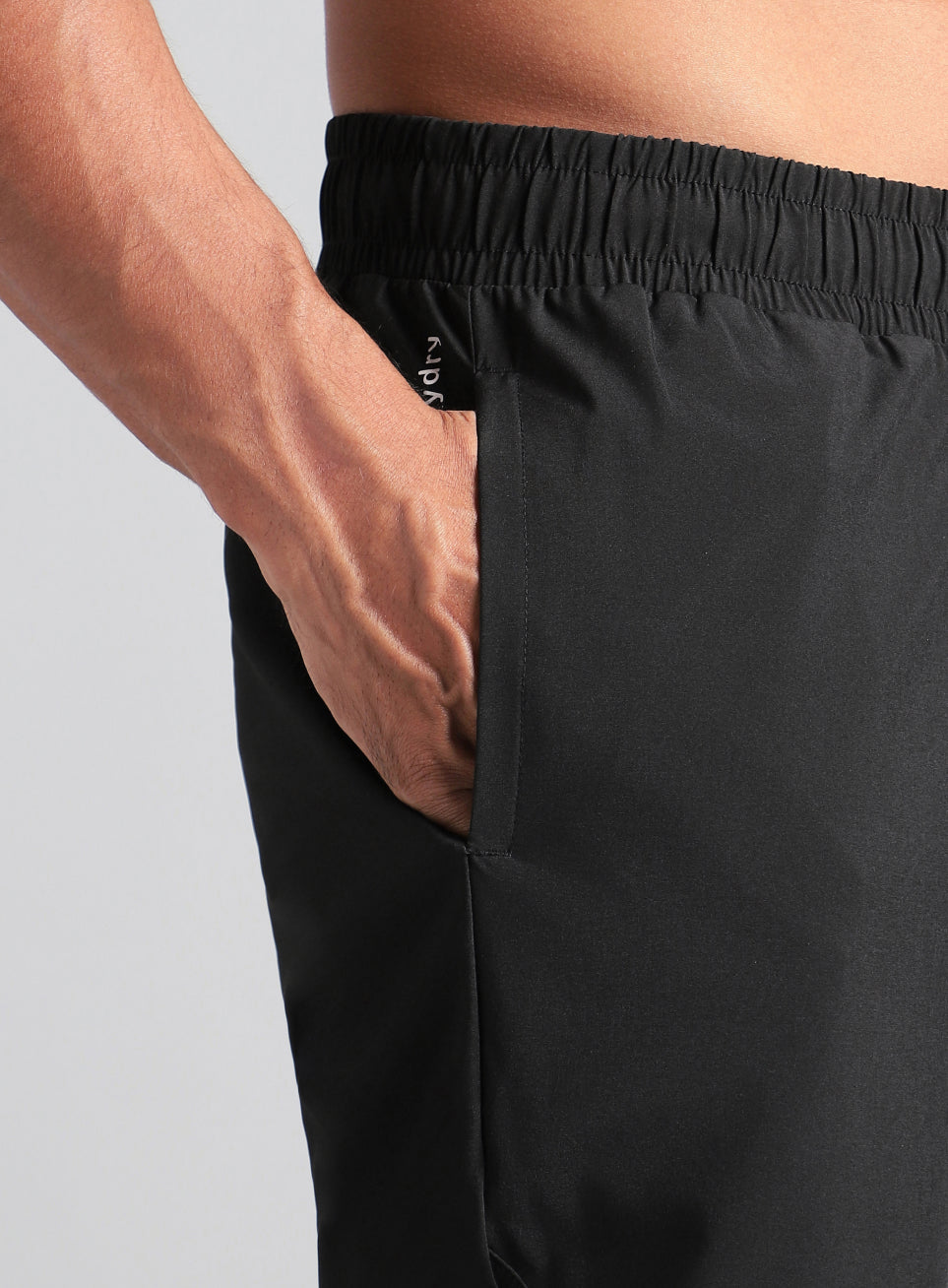 Men's Black Core Sculpt Trackpants