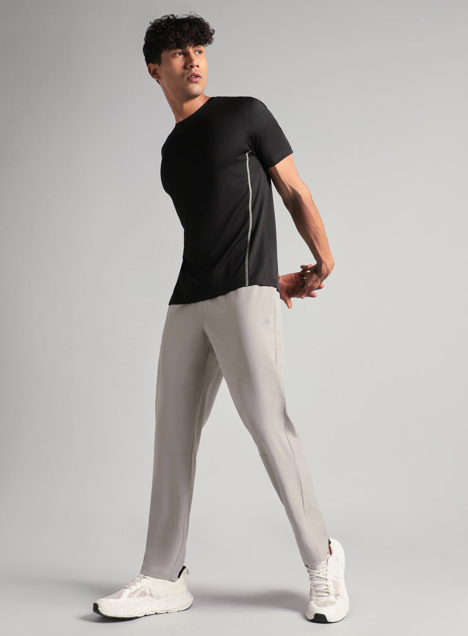 Men's Grey Core Sculpt Trackpants