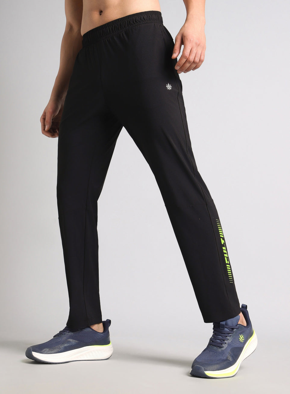 Men's Black Cult Performance Training Trackpants