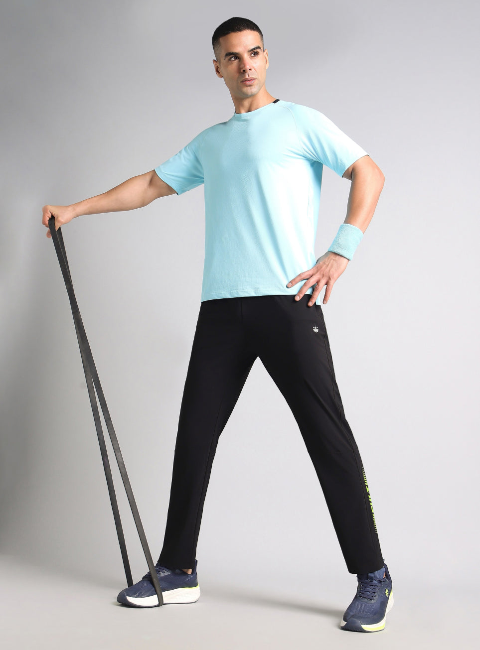 Men's Black Cult Performance Training Trackpants