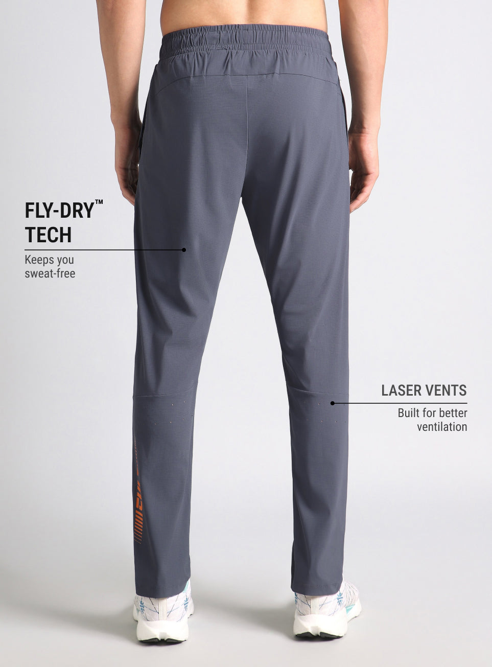Men's Dark Grey Cult Performance Training Trackpants