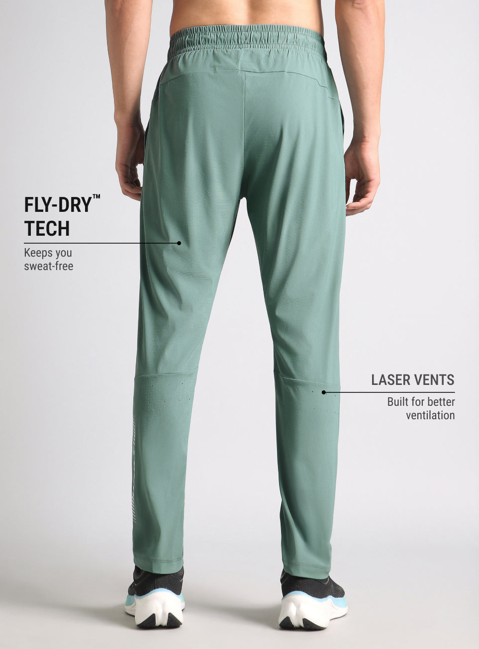 Men's Blue Cult Performance Training Trackpants