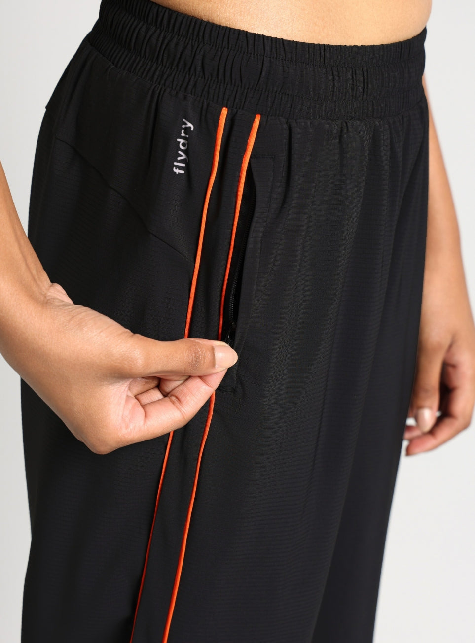 Women's Black Pop Up Active Pants