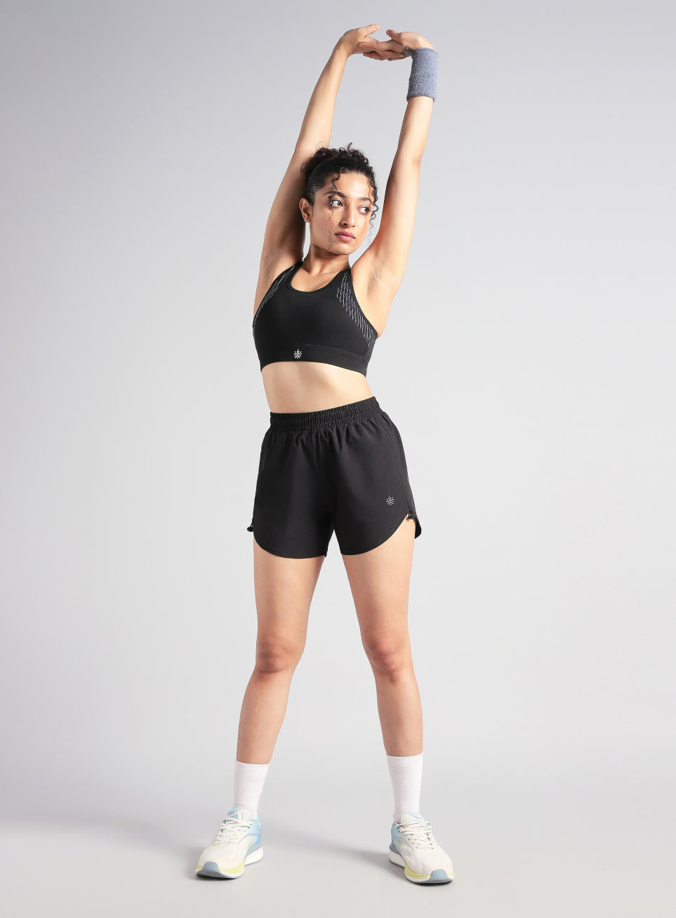 Women's Black True Strength High Support Sports Bra