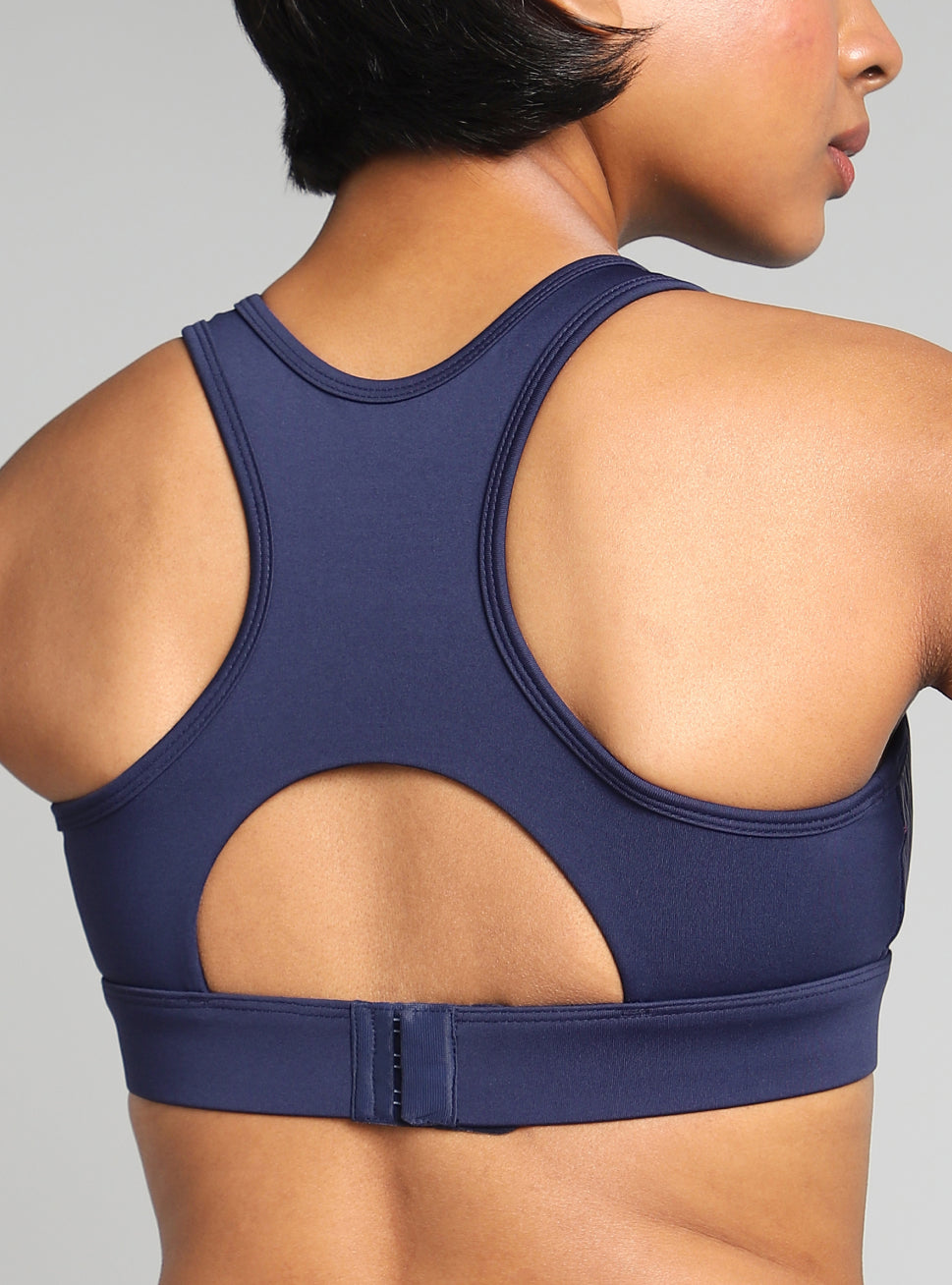 Women's Navy True Strength High Support Sports Bra