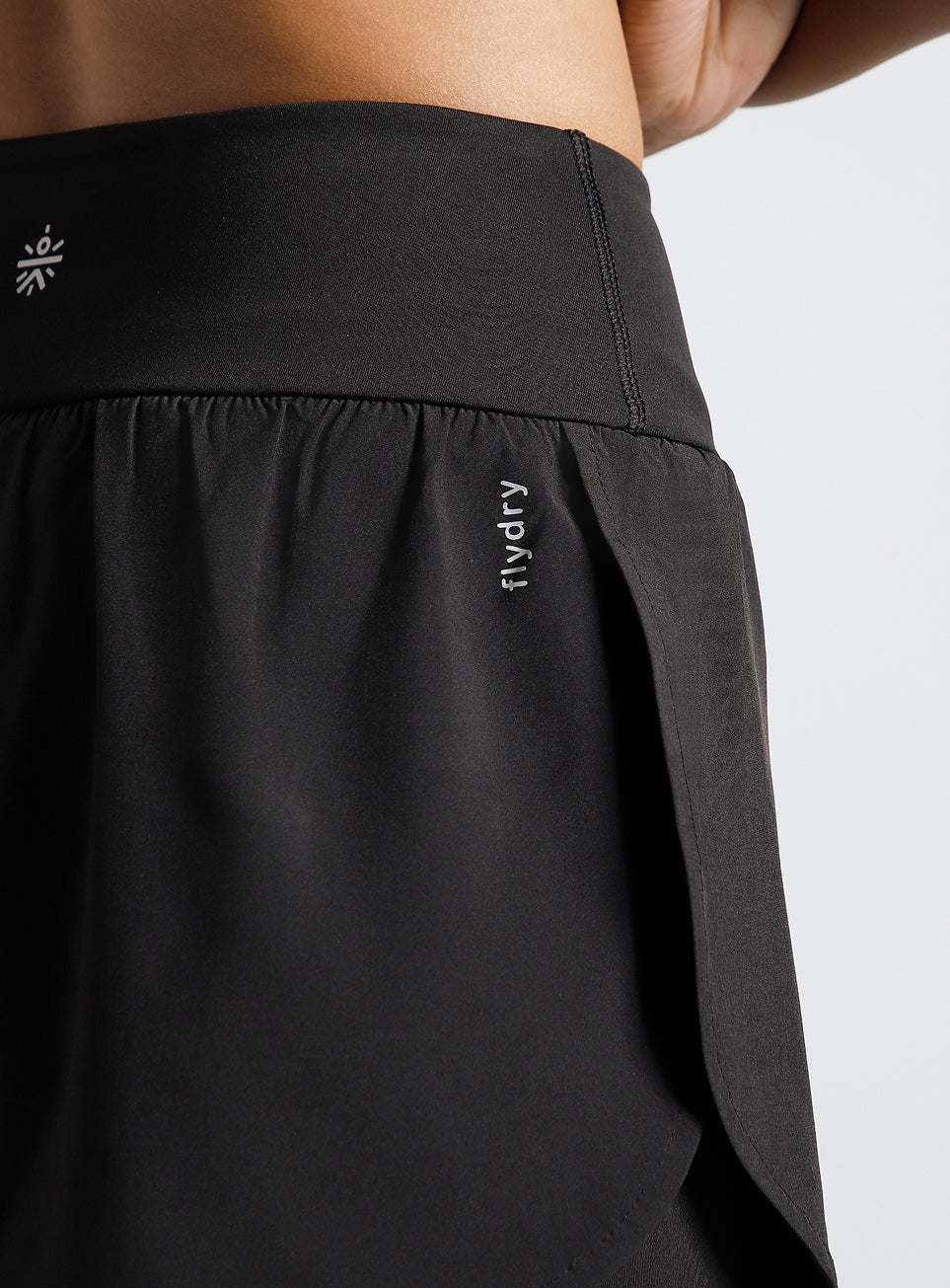 Women's Black Performance Pro Training Layered Shorts