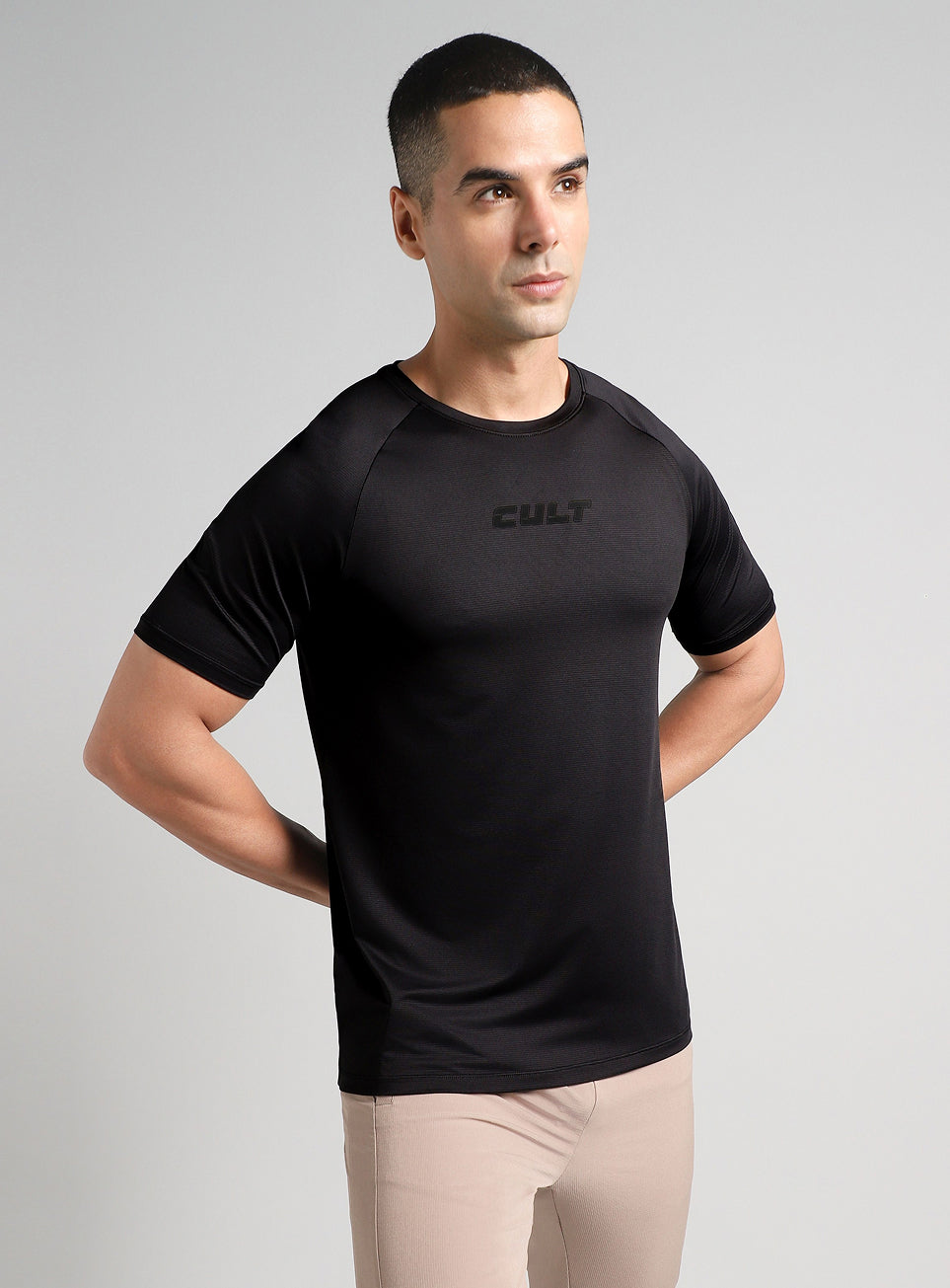 Men's Black Ultra Man Training T-shirt