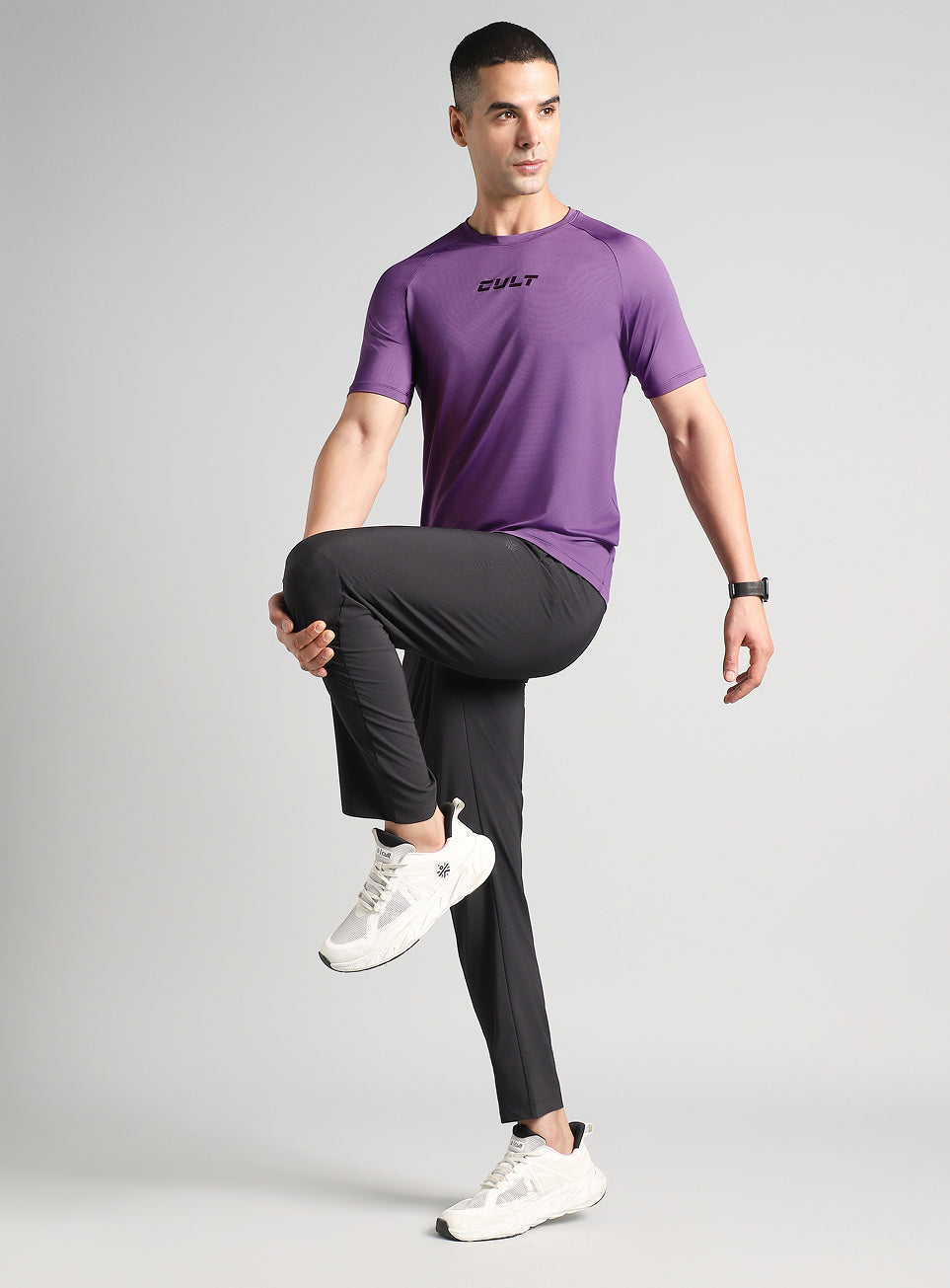 Men's Purple Ultra Man Training T-shirt