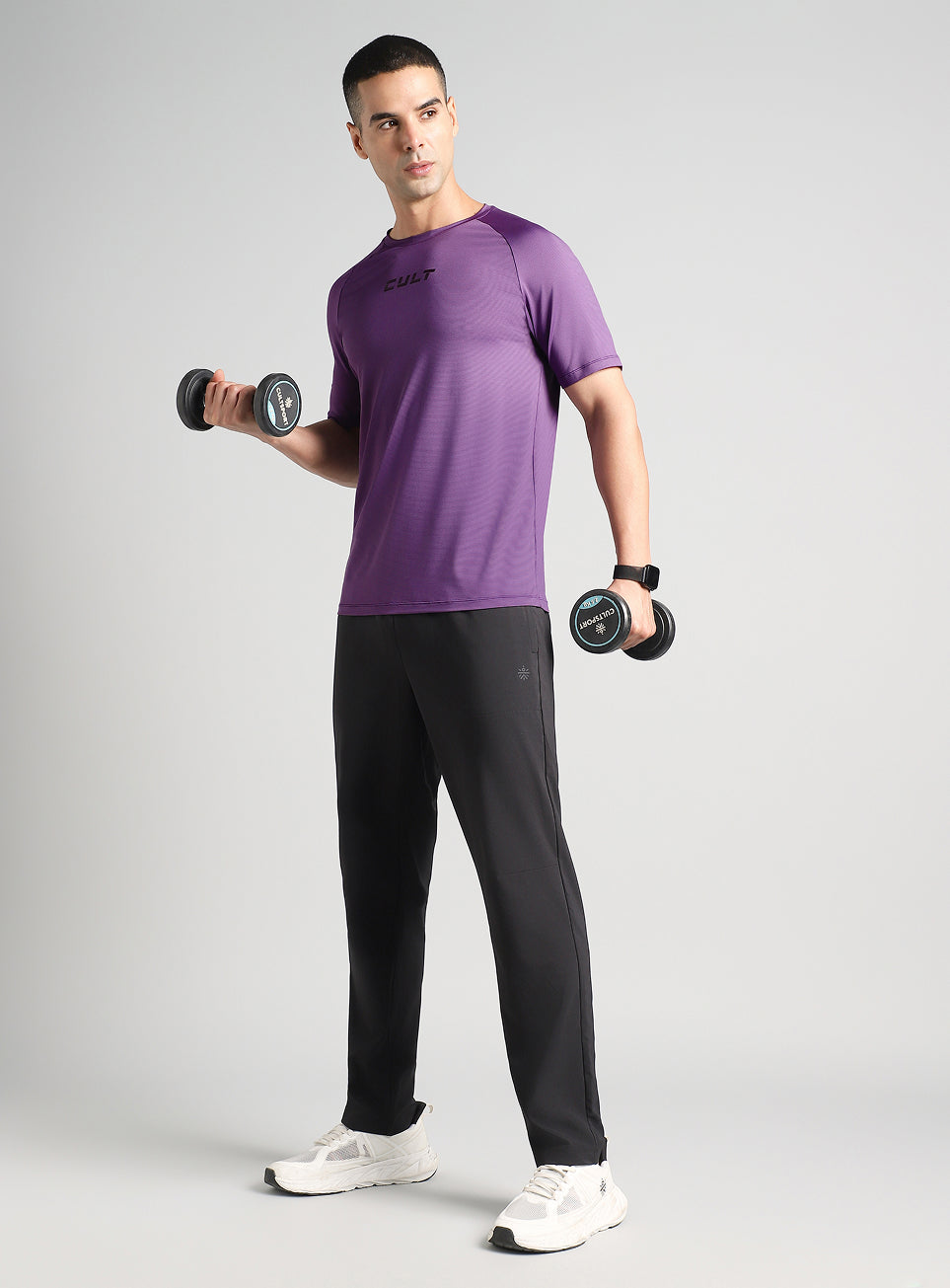Men's Purple Ultra Man Training T-shirt