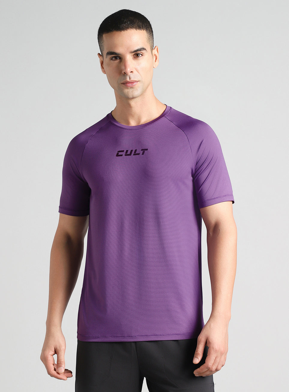 Men's Purple Ultra Man Training T-shirt