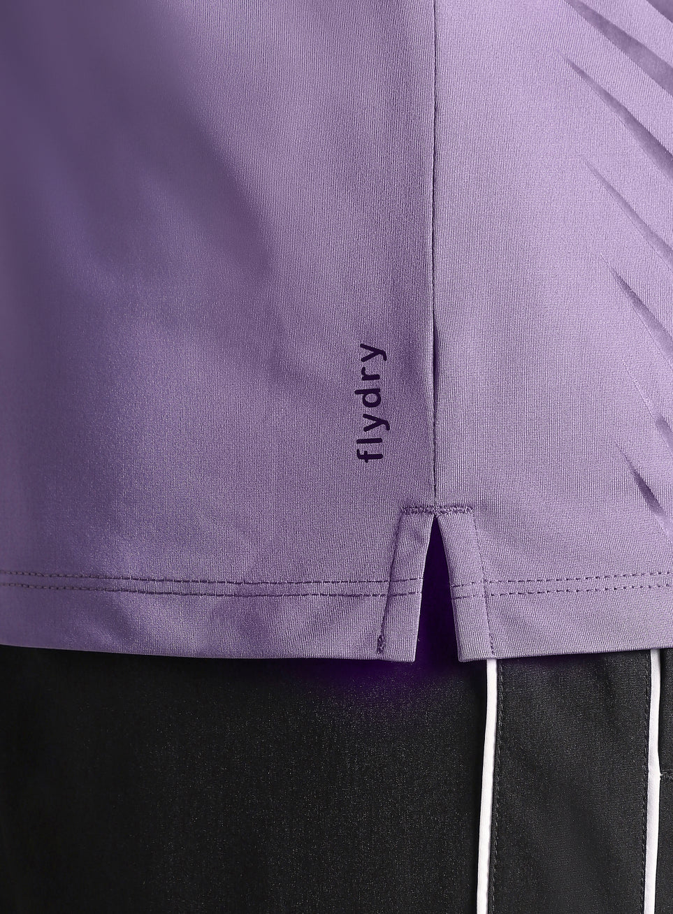 Men's Purple Contour Vent Training T-Shirt