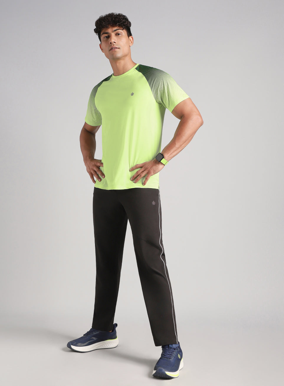 Men's Lime Power Pop Training T-Shirt