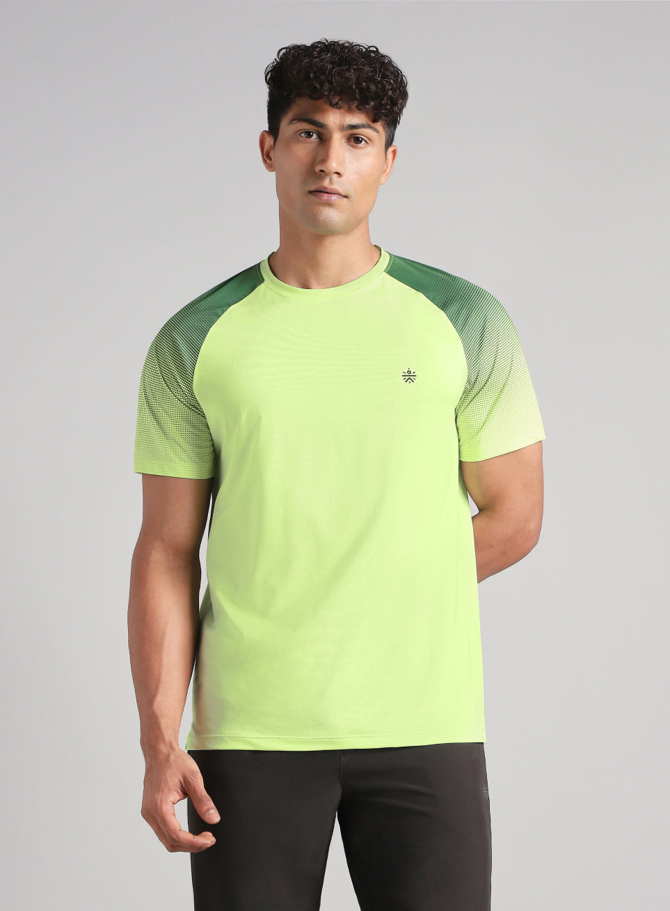 Men's Lime Power Pop Training T-Shirt