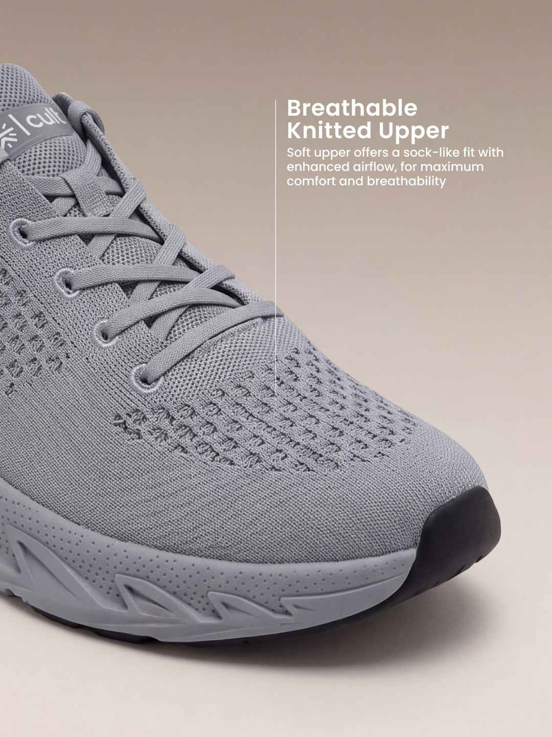 cult Men's Softcruise Walking Shoes - Grey