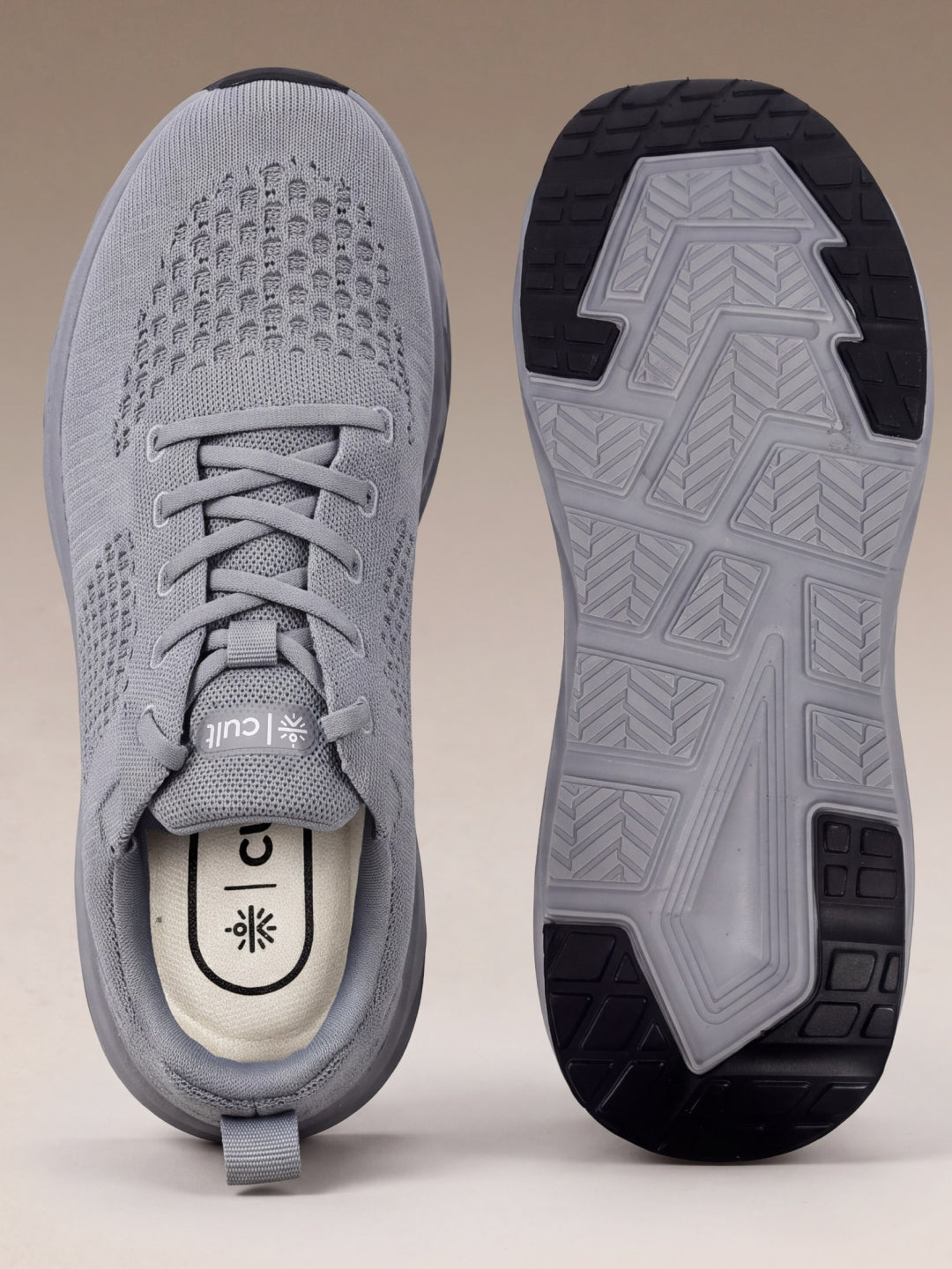 cult Men's Softcruise Walking Shoes - Grey