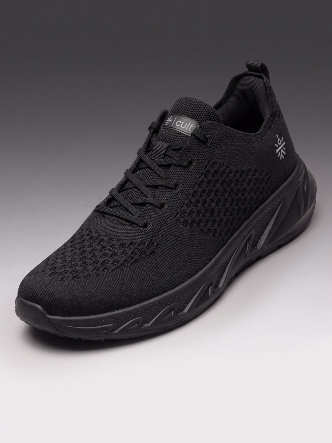 cult Men's Softcruise Walking Shoes - Black