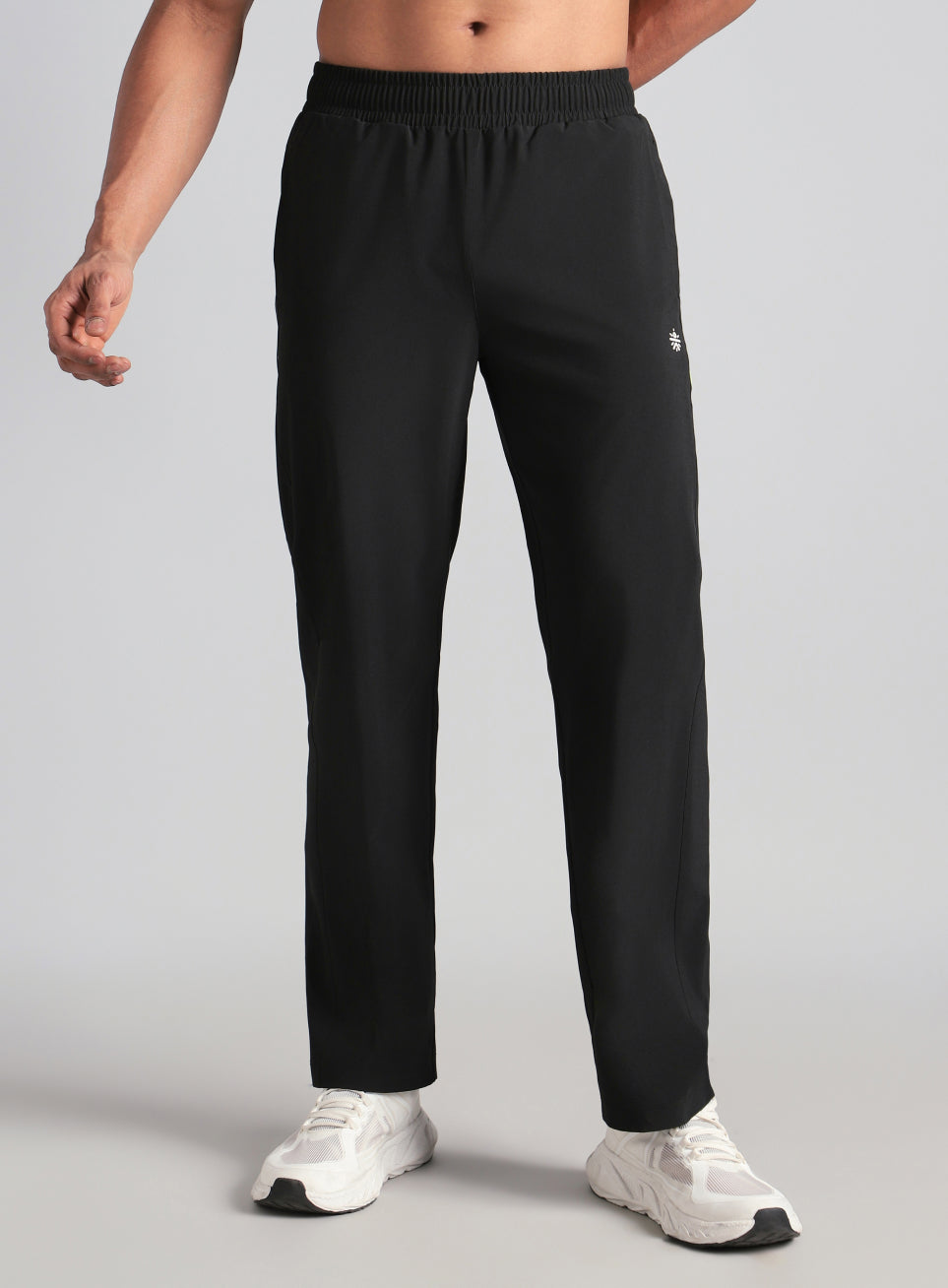 Men's Back Straight Fit Power Pop Trackpants