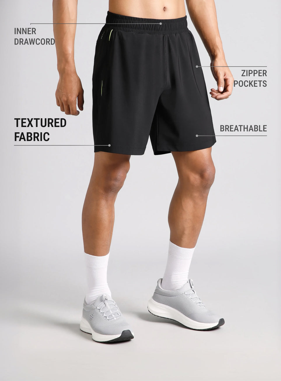 Men's Black Air Flex Training Shorts